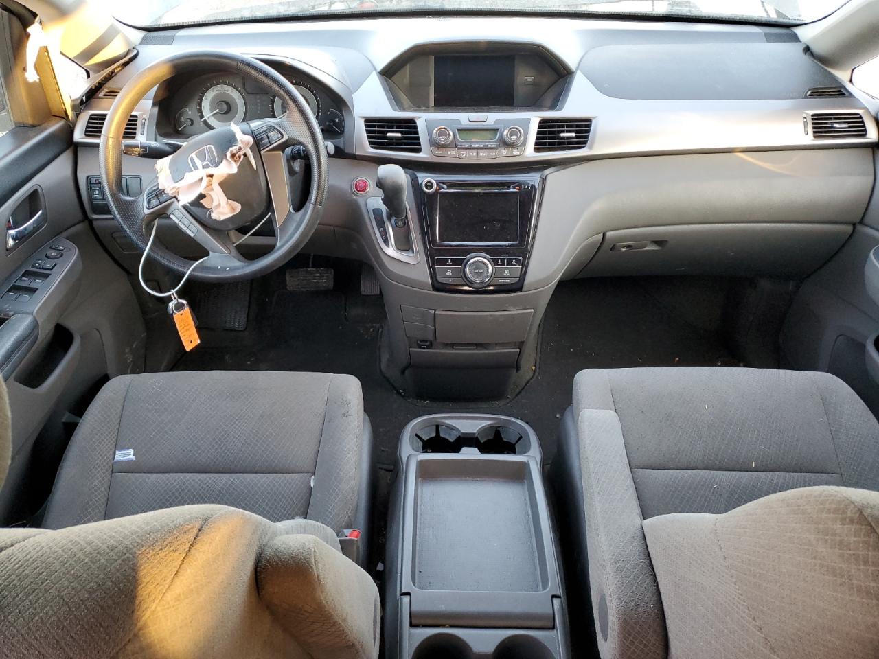 2015 Honda Odyssey VIN 5FNRL5H42FB115700 Copart auction photo, front end damage thumbnail 8