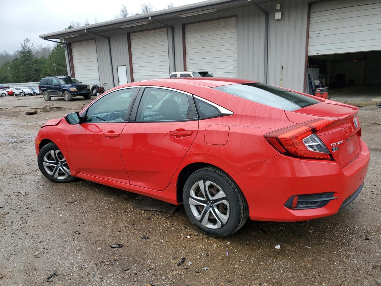 2016 Honda Civic VIN 2HGFC2F50GH550757 Copart auction photo, front end damage thumbnail 2
