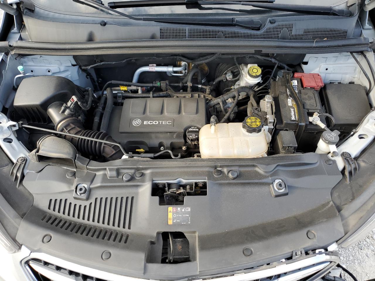 2020 Buick Encore VIN KL4CJGSB1LB036915 Copart auction photo, front end / side damage thumbnail 12