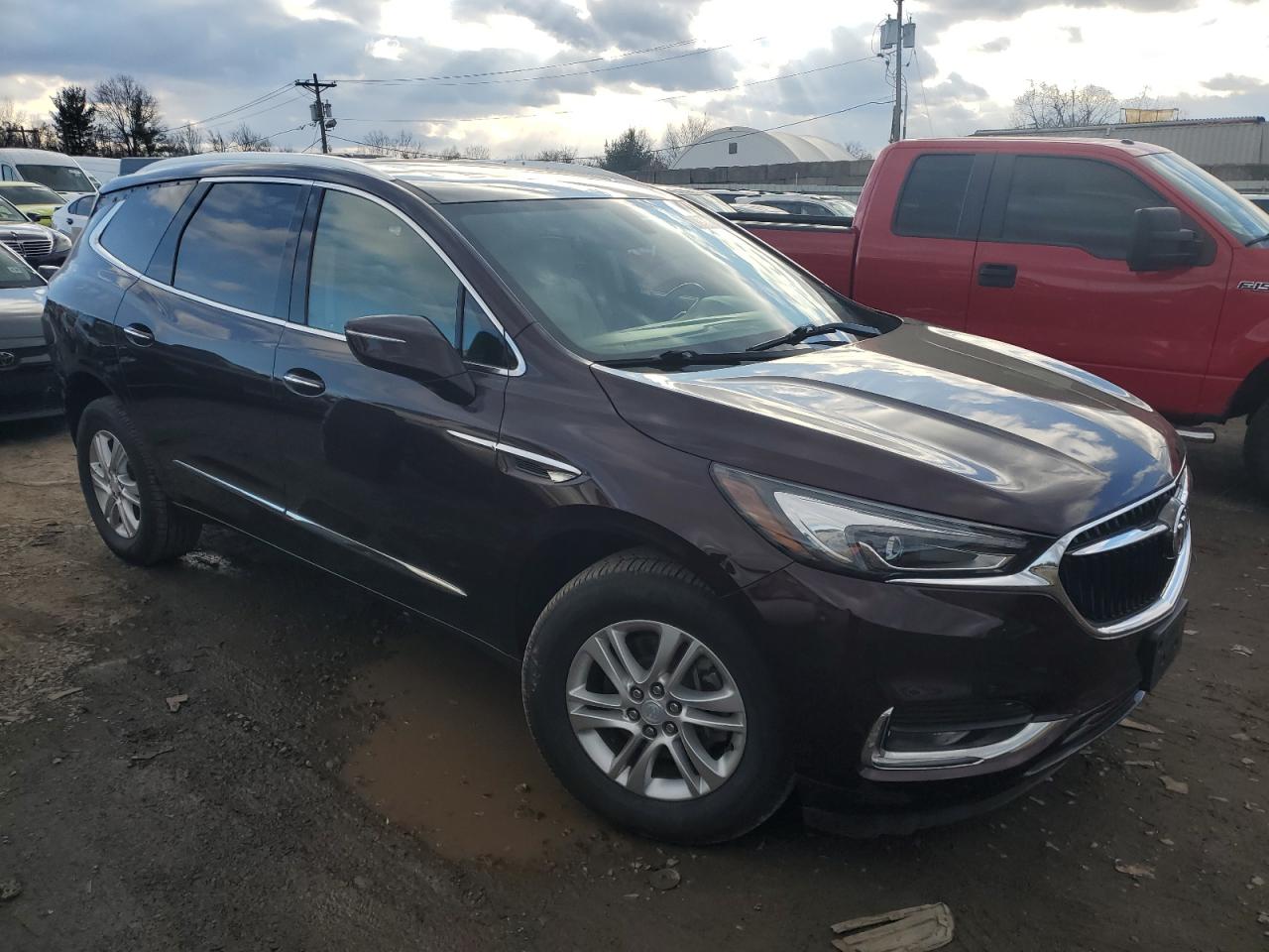 2019 Buick Enclave VIN 5GAEVAKW2KJ155081 Copart auction photo, side / rear end damage thumbnail 4