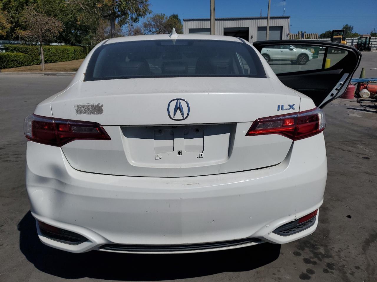 2016 Acura ILX VIN 19UDE2F73GA006402 Copart auction photo, damage history / rear end damage thumbnail 6