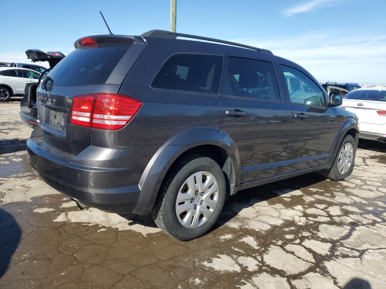 2017 Dodge Journey VIN 3C4PDCAB8HT700738 Copart auction photo, front end damage thumbnail 3