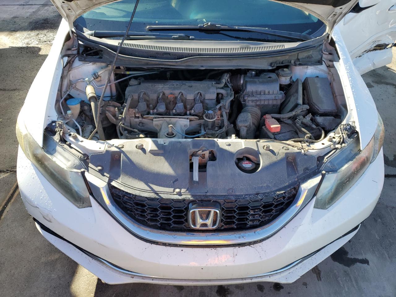 2013 Honda Civic VIN 19XFB2F98DE206492 Copart auction photo, side / rear end damage thumbnail 11