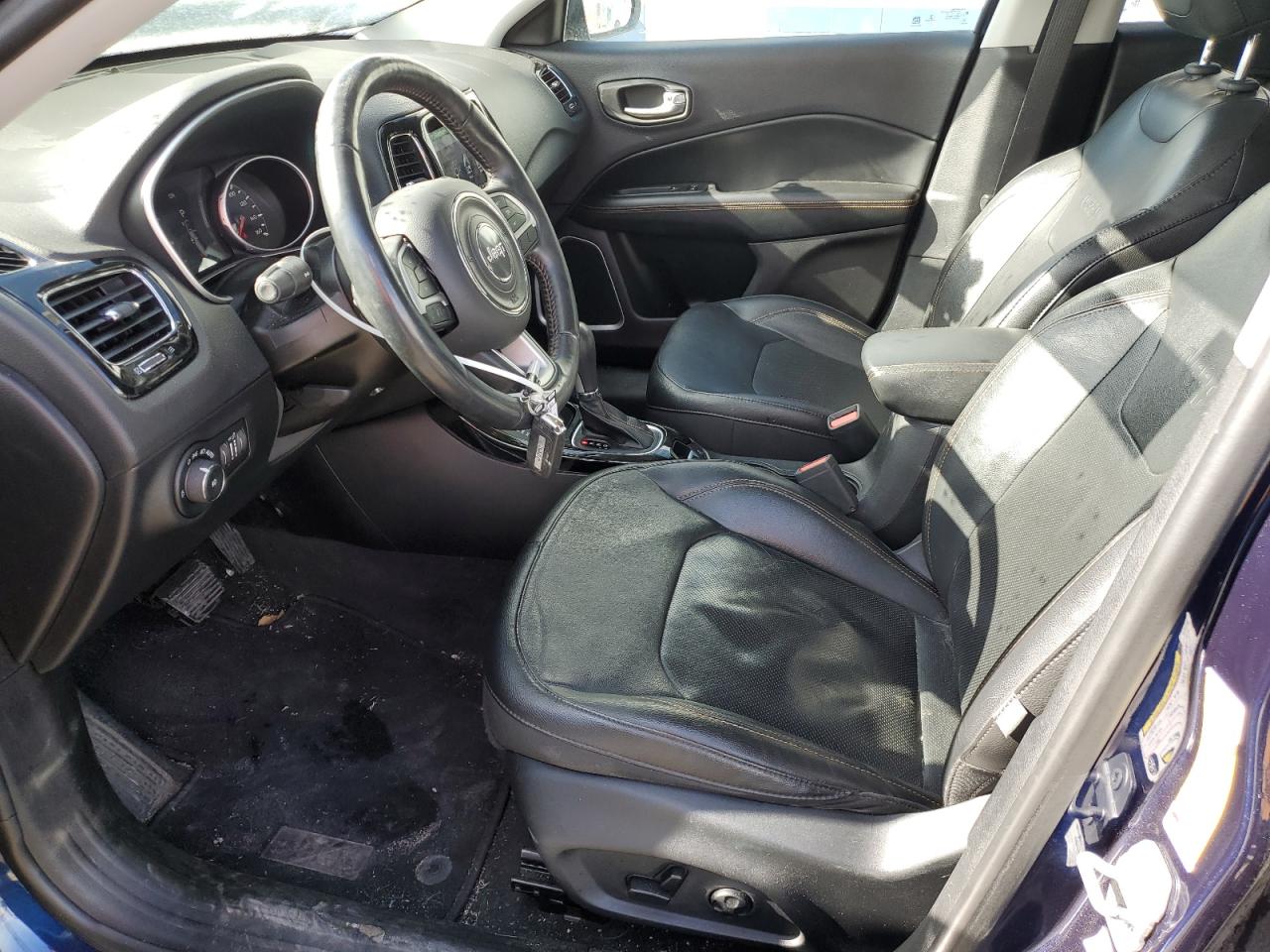 2018 Jeep Compass VIN 3C4NJDCB0JT252181 Copart auction photo, front end damage thumbnail 7