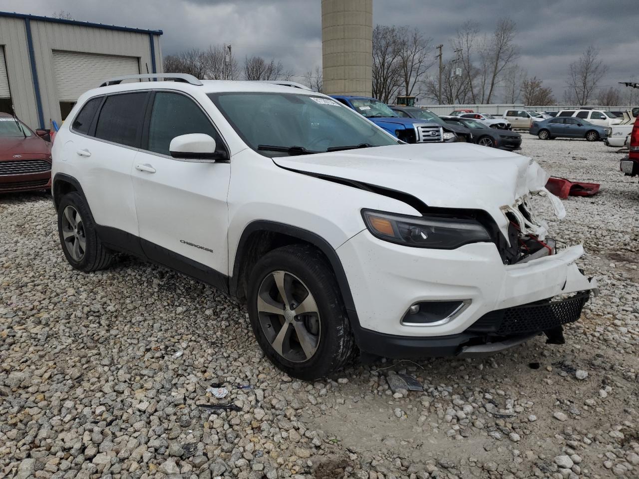 2020 Jeep Grand Cherokee VIN 1C4PJMDX4LD588735 Copart auction photo, front end damage thumbnail 4