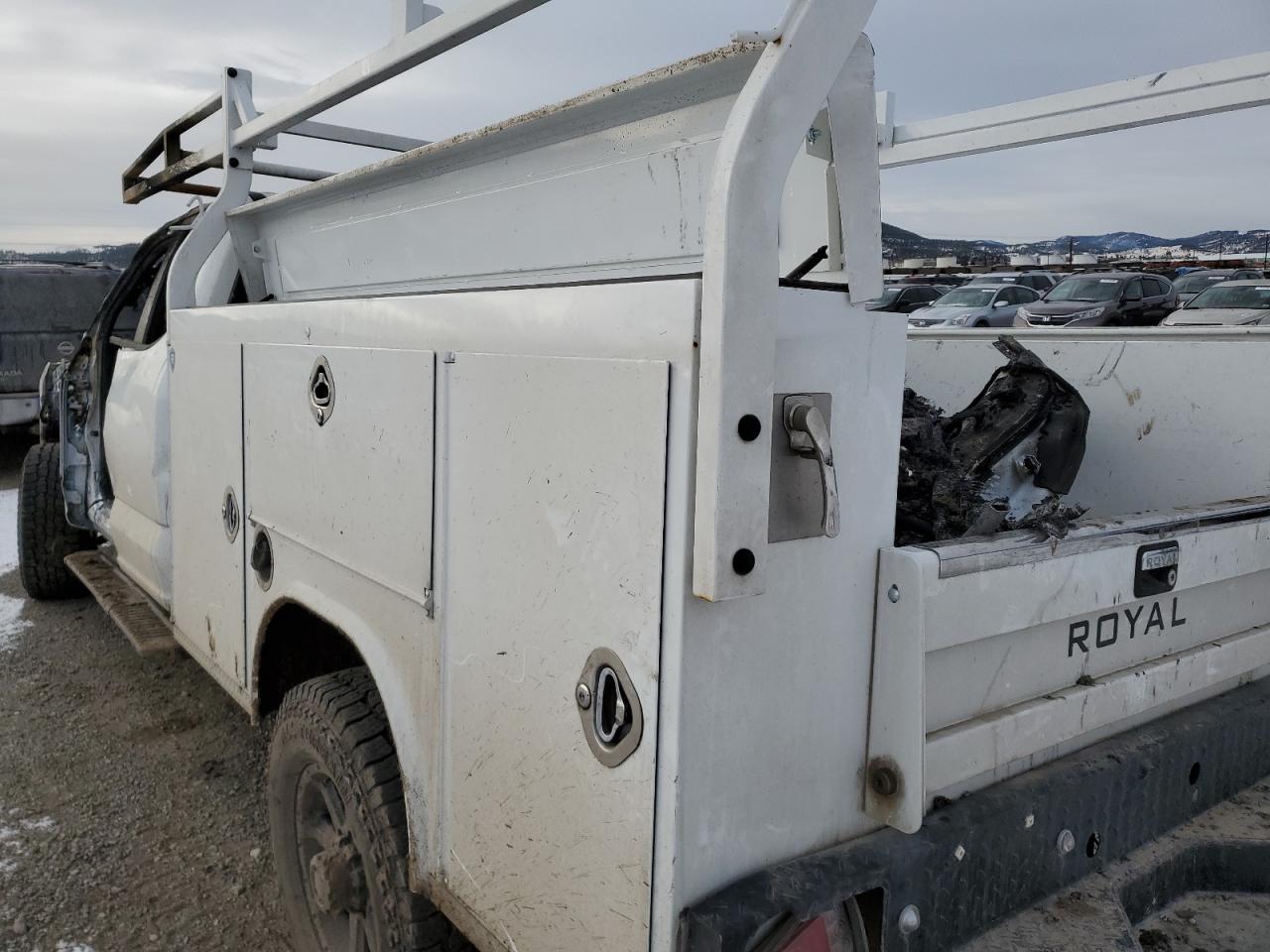 2023 Ford F250 VIN 1FT7X2BA2PEC28378 Copart auction photo, burn damage thumbnail 10