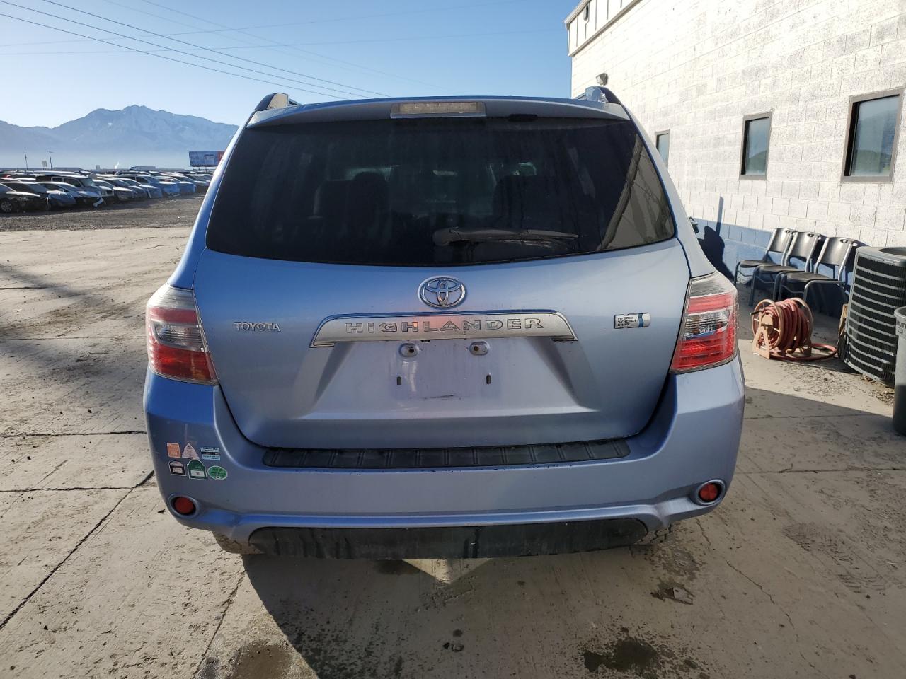 2008 Toyota Highlander VIN JTEEW41A082012213 Copart auction photo, front end damage thumbnail 6