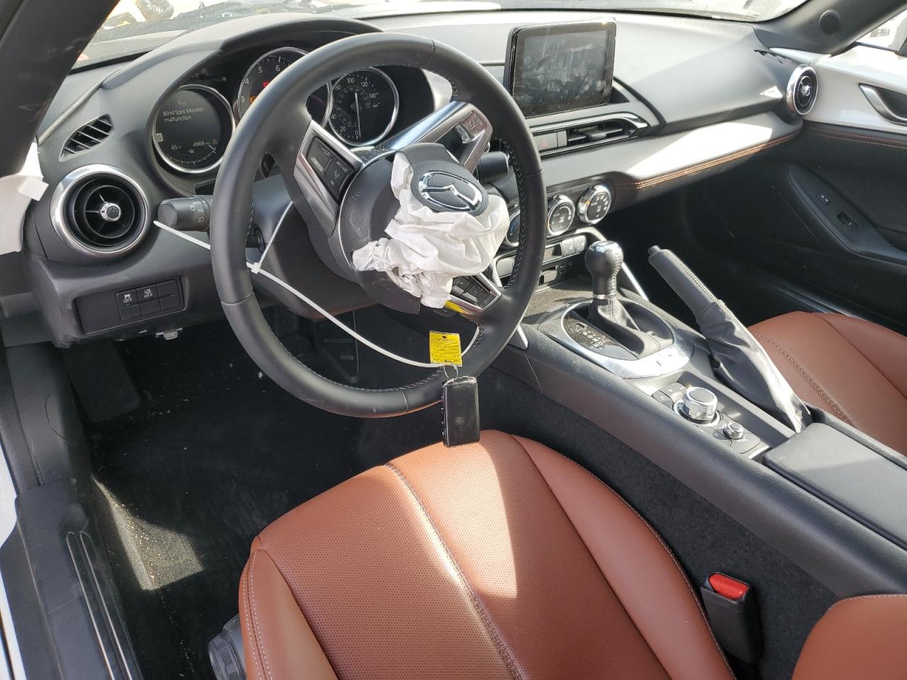 2023 Mazda MX-5 VIN JM1NDAD70P0559954 Copart auction photo, front end damage thumbnail 8