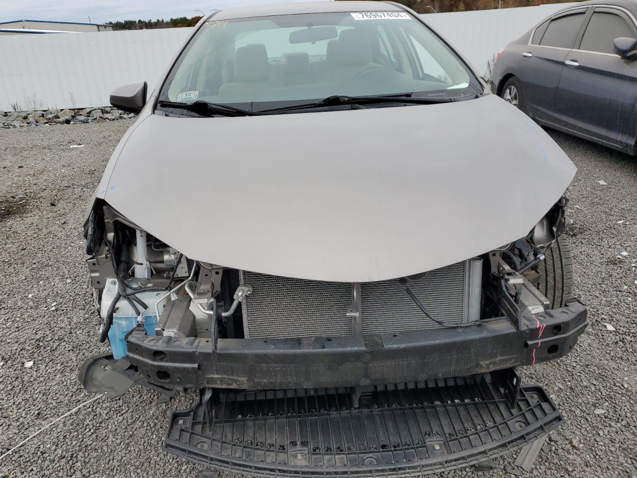 2016 Toyota Corolla VIN 2T1BURHEXGC696268 Copart auction photo, front end damage thumbnail 5