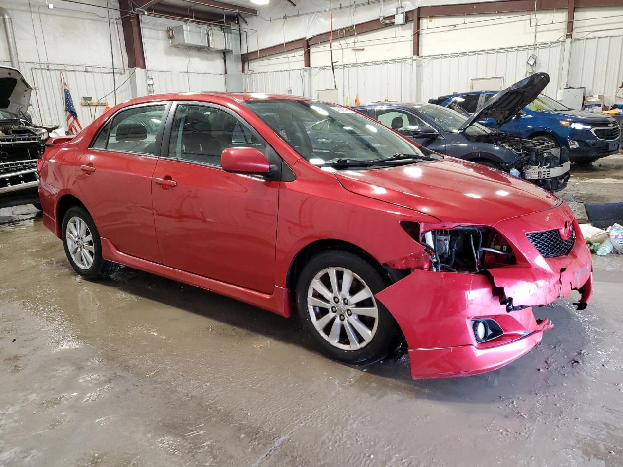 2010 Toyota Corolla VIN 2T1BU4EE0AC468603 Copart auction photo, front end damage thumbnail 4