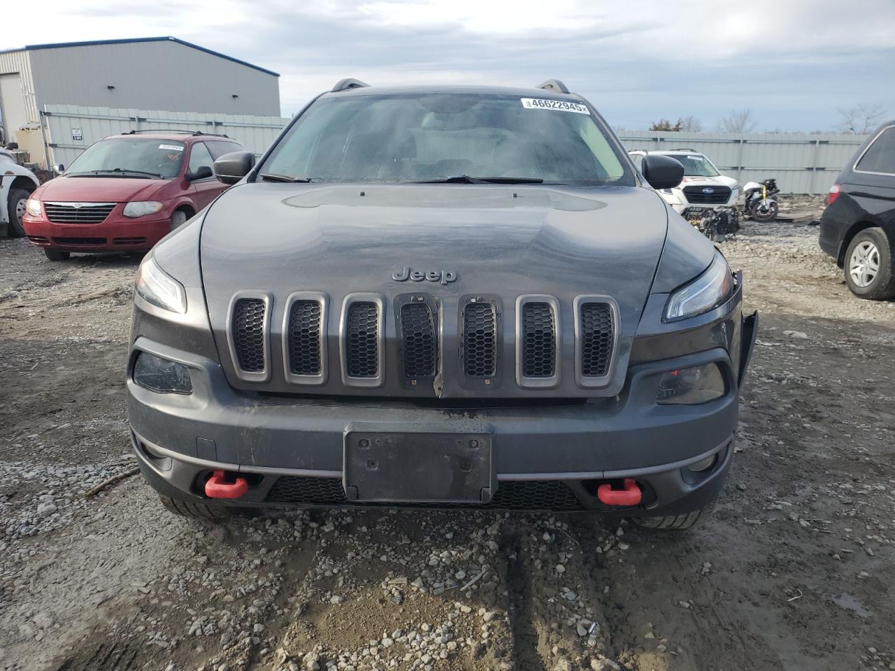 2015 Jeep Cherokee VIN 1C4PJMBB1FW610755 Copart auction photo, front end damage thumbnail 5