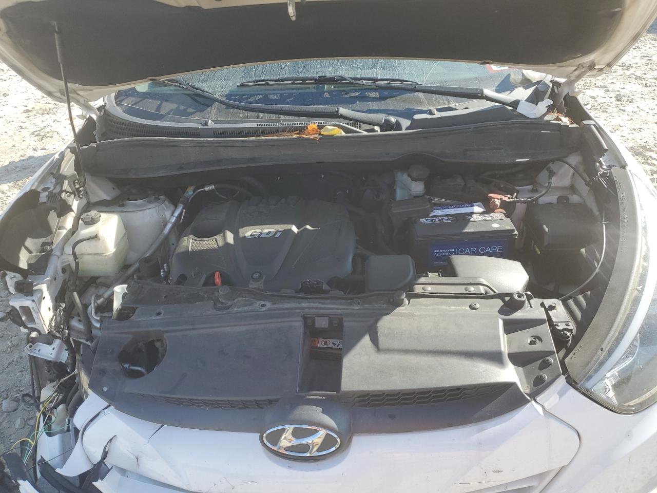2015 Hyundai Tucson VIN KM8JUCAG2FU013450 Copart auction photo, front end damage thumbnail 13