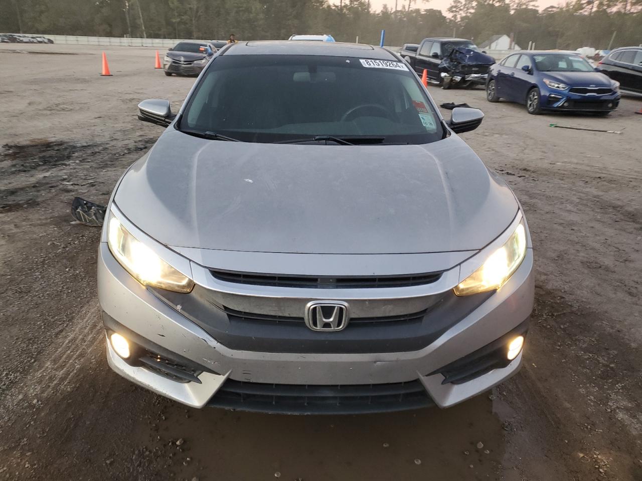 2017 Honda Civic VIN 2HGFC1F79HH632127 Copart auction photo, rear end damage thumbnail 5
