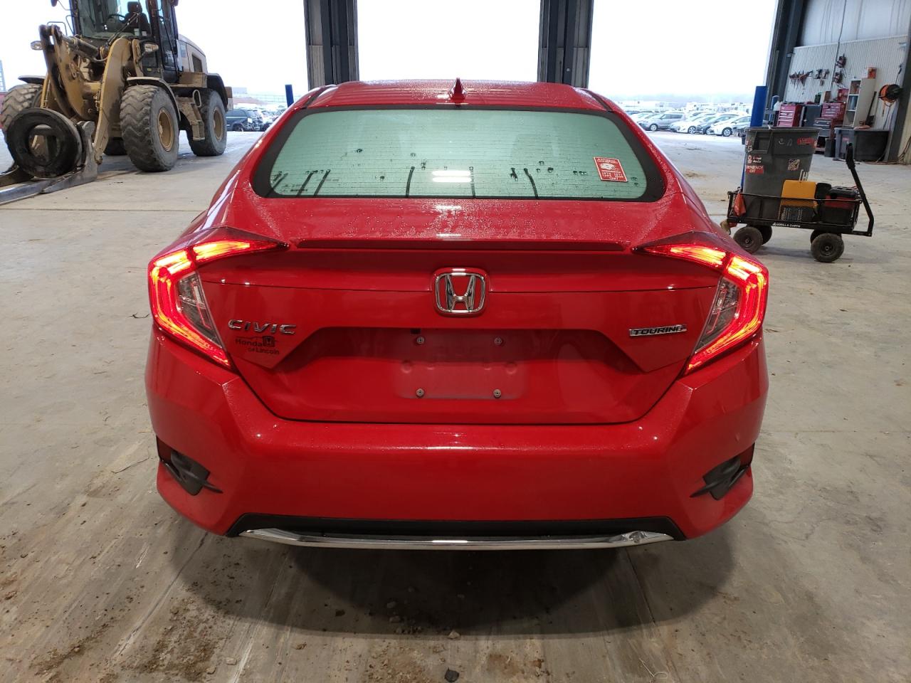 2020 Honda Civic VIN 2HGFC1F97LH683099 Copart auction photo, all over damage thumbnail 6