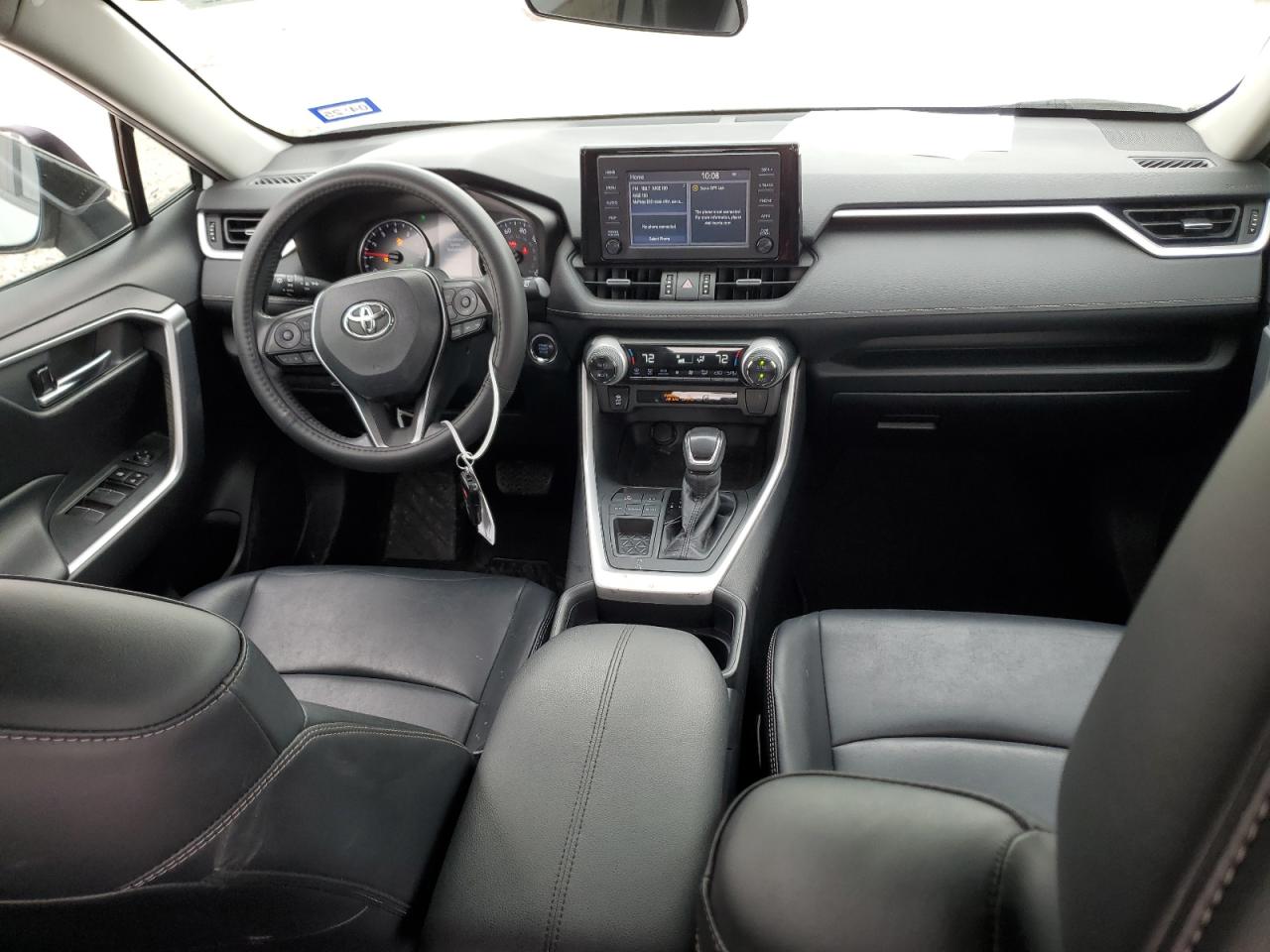 2019 Toyota RAV 4 VIN 2T3C1RFV9KW044627 Copart auction photo, front end damage thumbnail 8