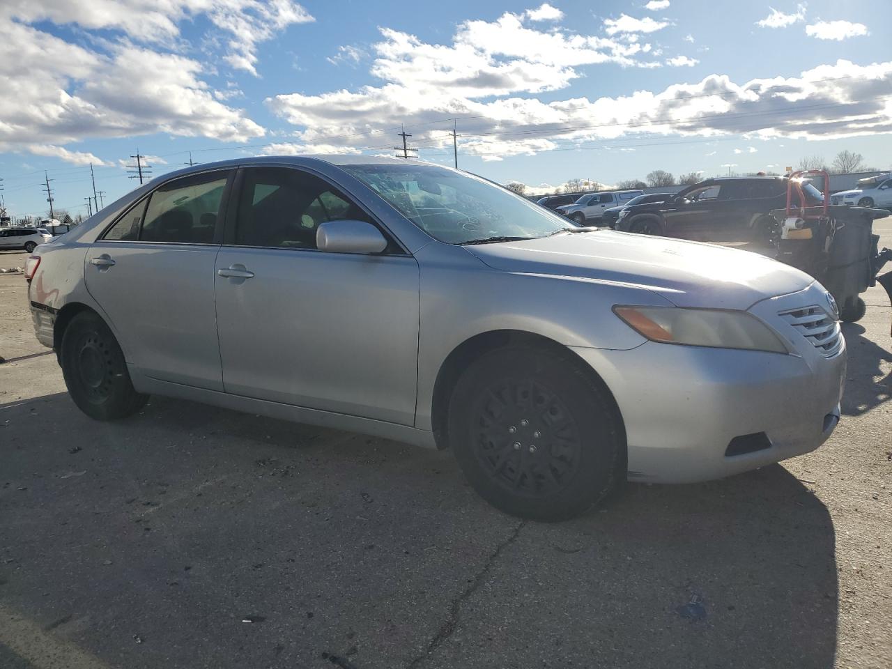2007 Toyota Camry VIN 4T1BE46K17U614113 Copart auction photo, rear end damage thumbnail 4