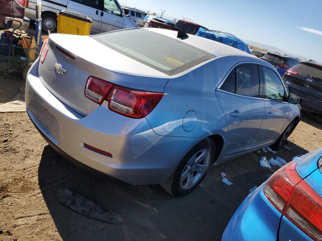2015 Chevrolet Malibu VIN 1G11B5SL5FF110236 Copart auction photo, all over damage thumbnail 3