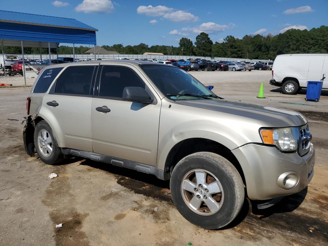 2010 Ford Escape VIN 1FMCU0C7XAKA05220 Copart auction photo, rear end damage thumbnail 4