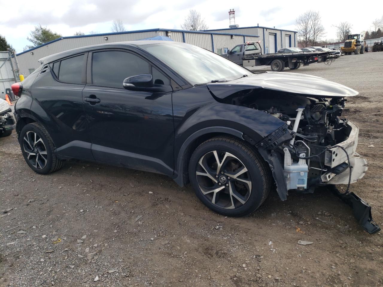 2018 Toyota C-HR VIN NMTKHMBX6JR057156 Copart auction photo, front end / rear end damage thumbnail 4