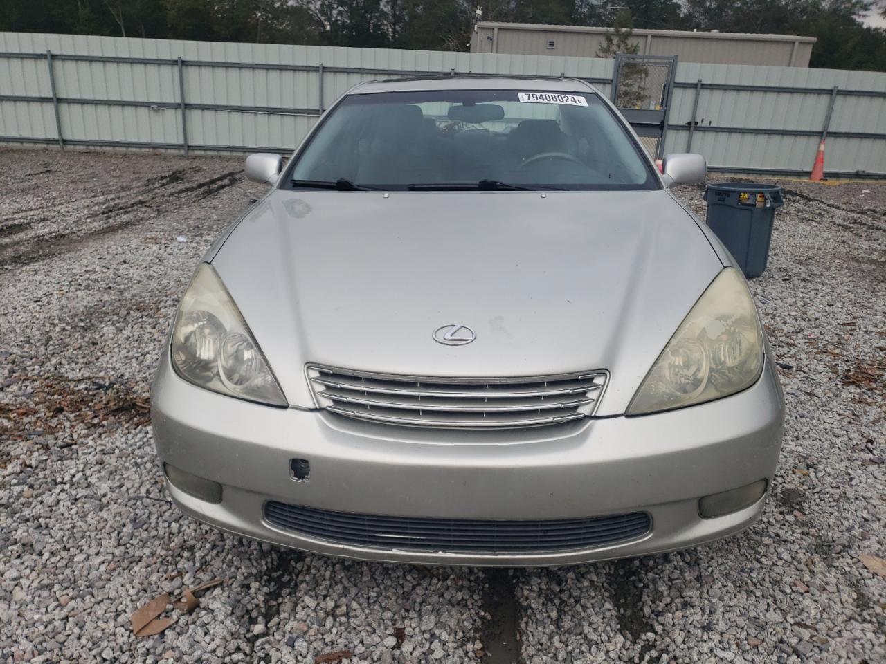 2004 Lexus ES VIN JTHBA30G945018203 Copart auction photo, rear end / front end damage thumbnail 5