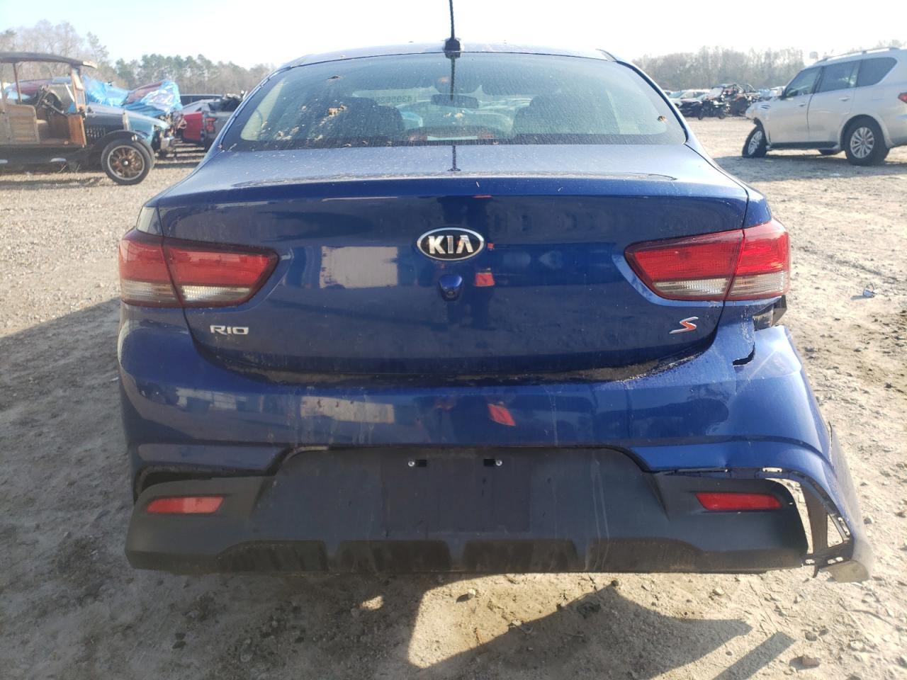 2020 KIA Rio VIN 3KPA24ADXLE283901 Copart auction photo, front end / rear end damage thumbnail 6