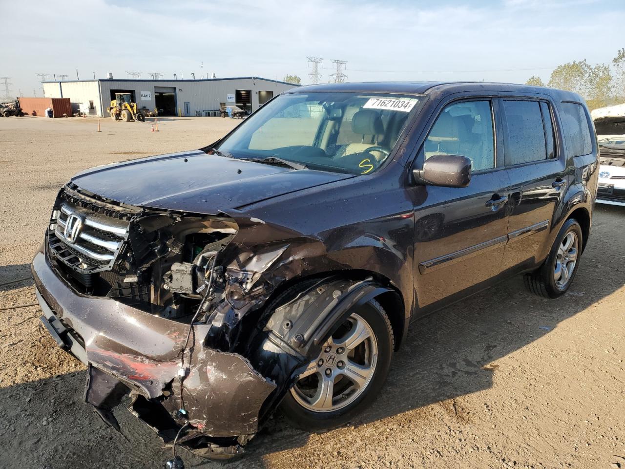 2015 Honda Pilot VIN 5FNYF4H55FB002801