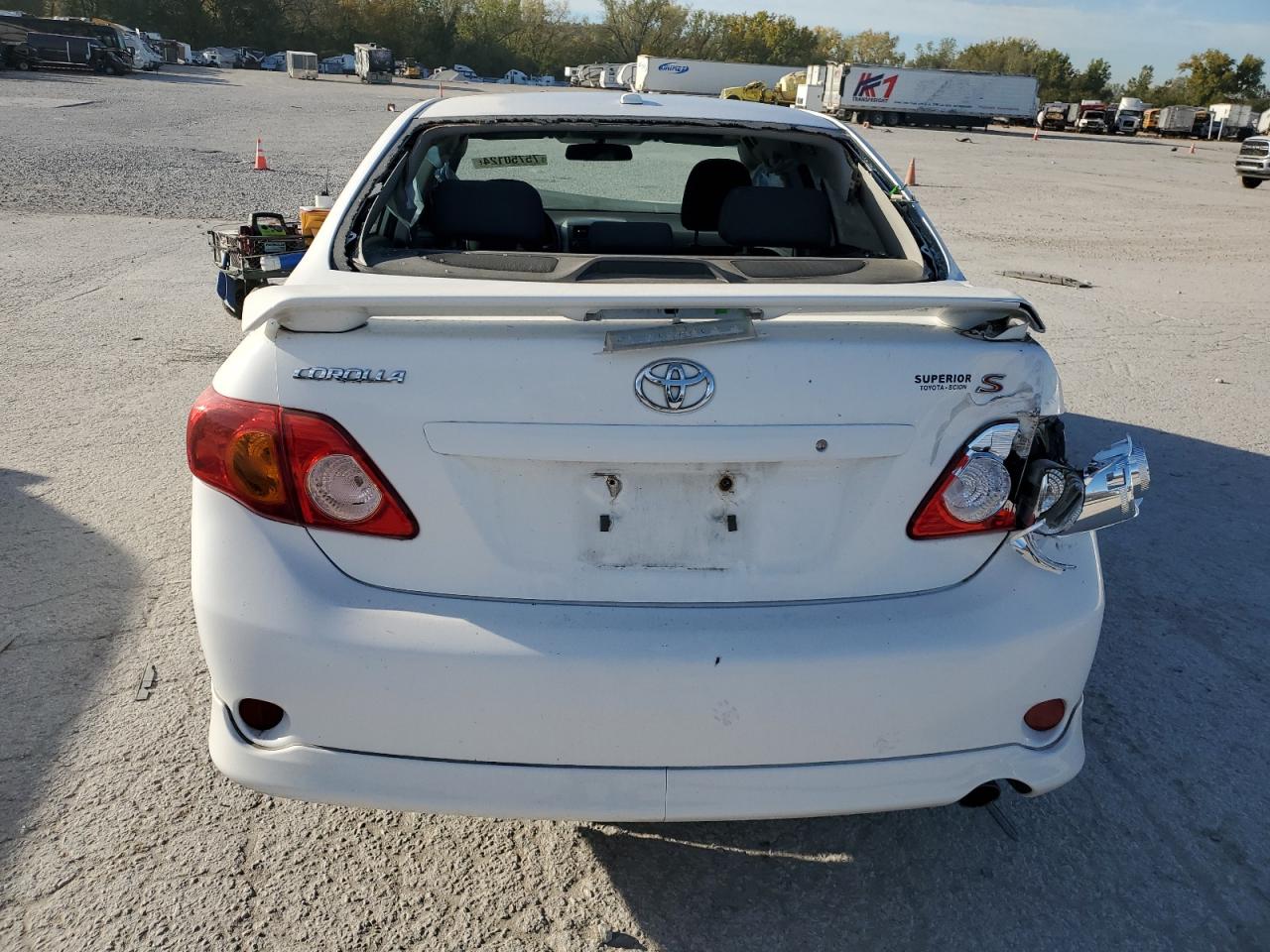 2010 Toyota Corolla VIN 1NXBU4EE7AZ274455 Copart auction photo, all over / undercarriage damage thumbnail 6