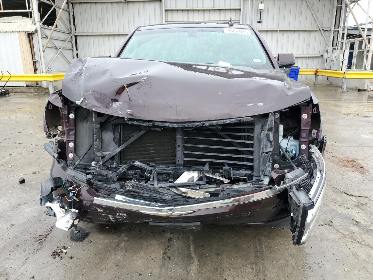 2017 Chevrolet Tahoe VIN 1GNSCAKC6HR259734 Copart auction photo, frame damage / front end damage thumbnail 5
