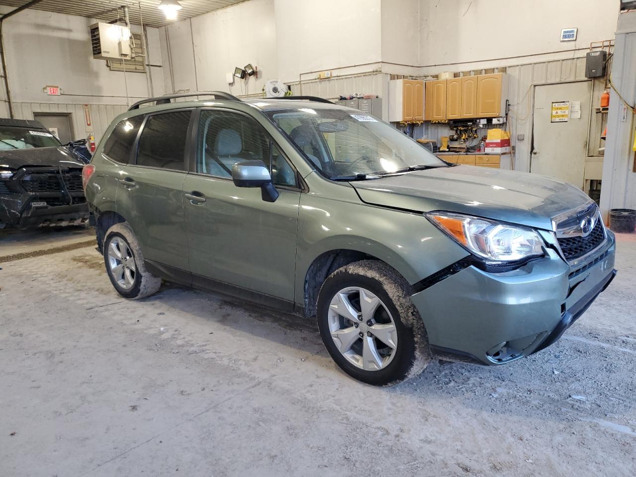 2015 Subaru Forester VIN JF2SJADC4FH479454 Copart auction photo, rear end / front end damage thumbnail 4