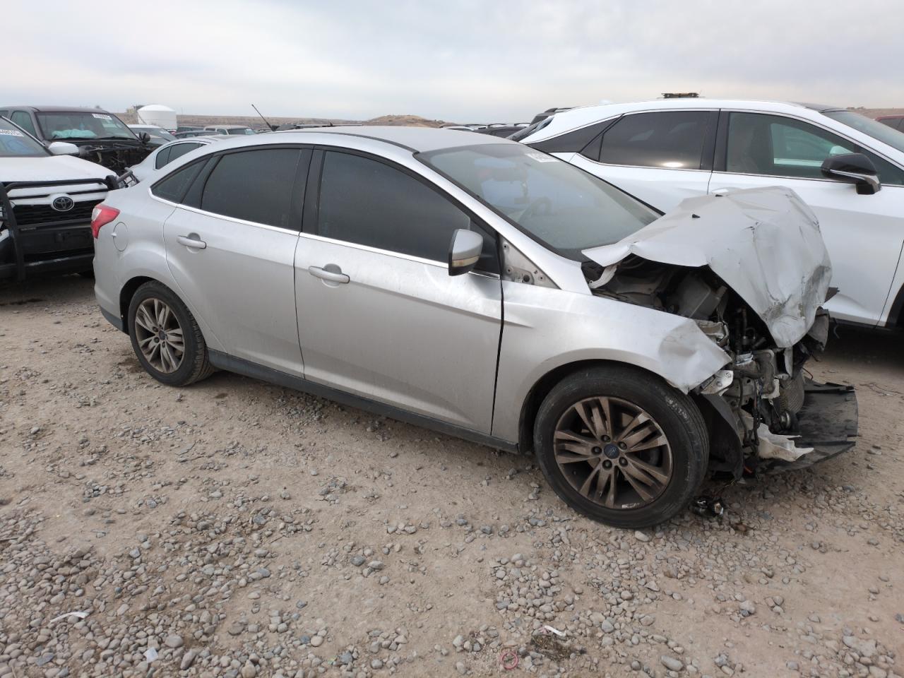 2012 Ford Focus VIN 1FAHP3H26CL416827 Copart auction photo, front end damage thumbnail 4