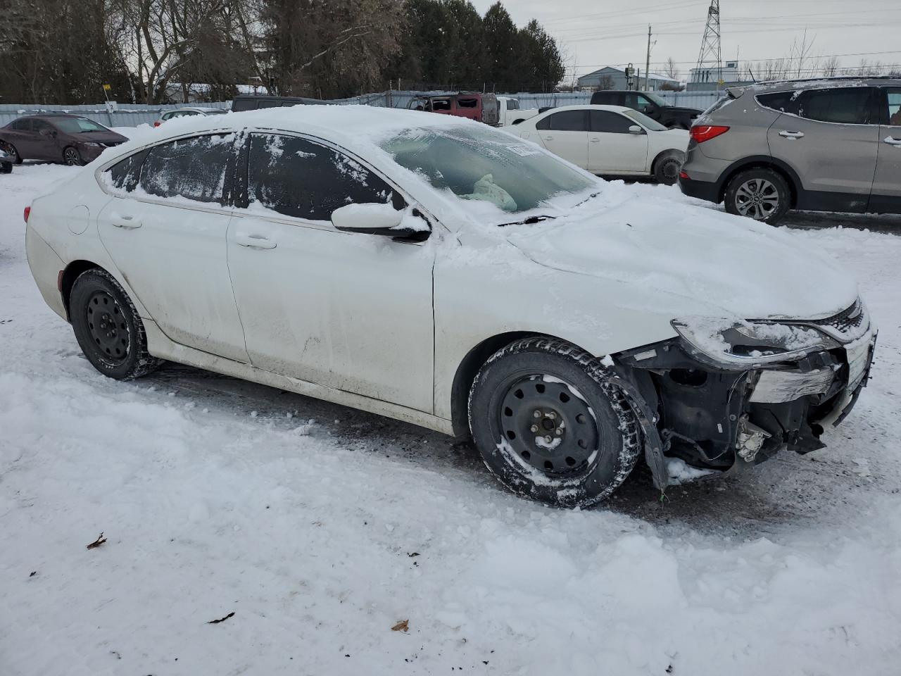 2015 Chrysler 200 VIN 1C3CCCAB3FN564442 Copart auction photo, front end damage thumbnail 4