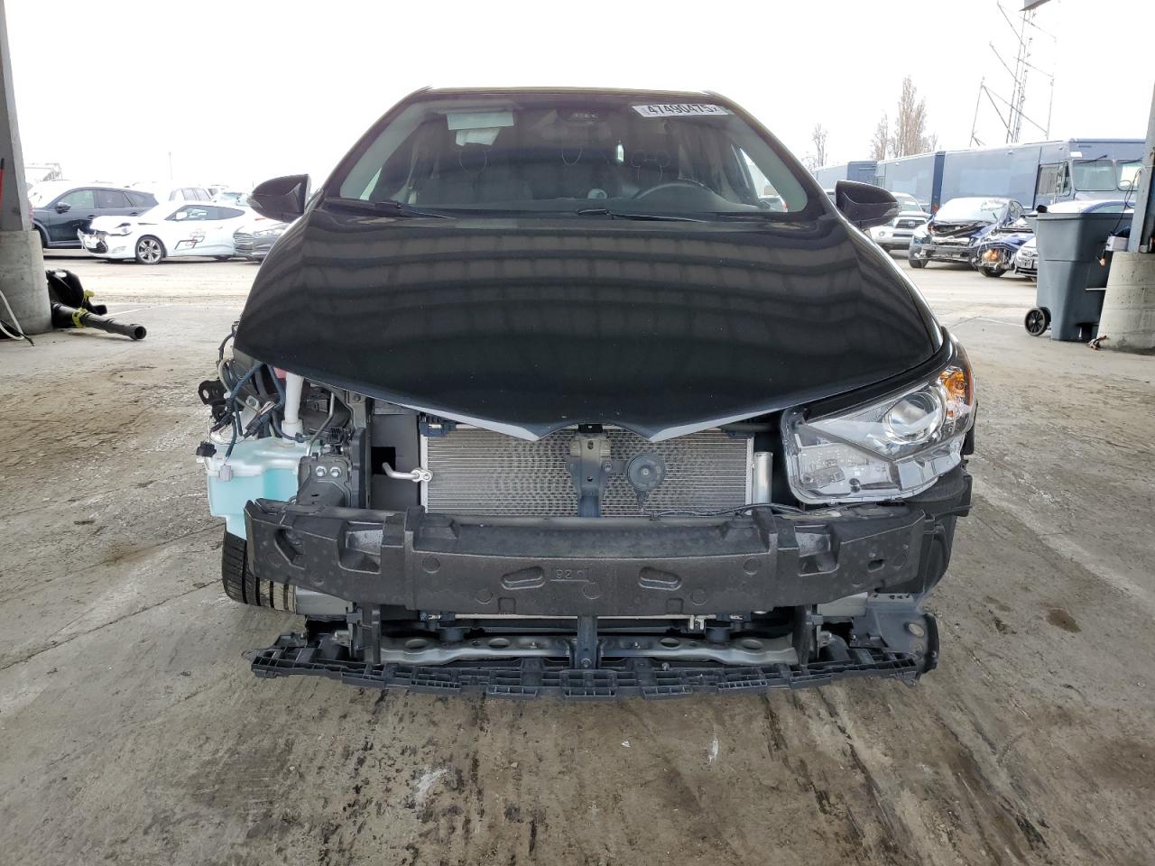 2017 Toyota Corolla VIN JTNKARJE7HJ549474 Copart auction photo, front end / rear end damage thumbnail 5