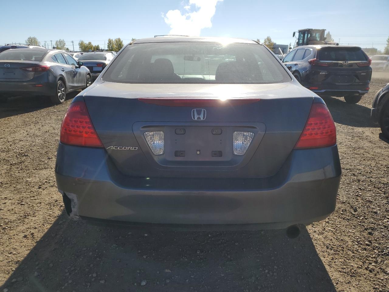 2006 Honda Accord VIN 1HGCM55156A810373 Copart auction photo, rear end / minor dent/scratches damage thumbnail 6
