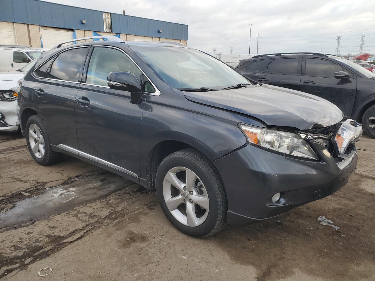 2010 Lexus RX VIN 2T2BK1BA4AC038610 Copart auction photo, front end damage thumbnail 4