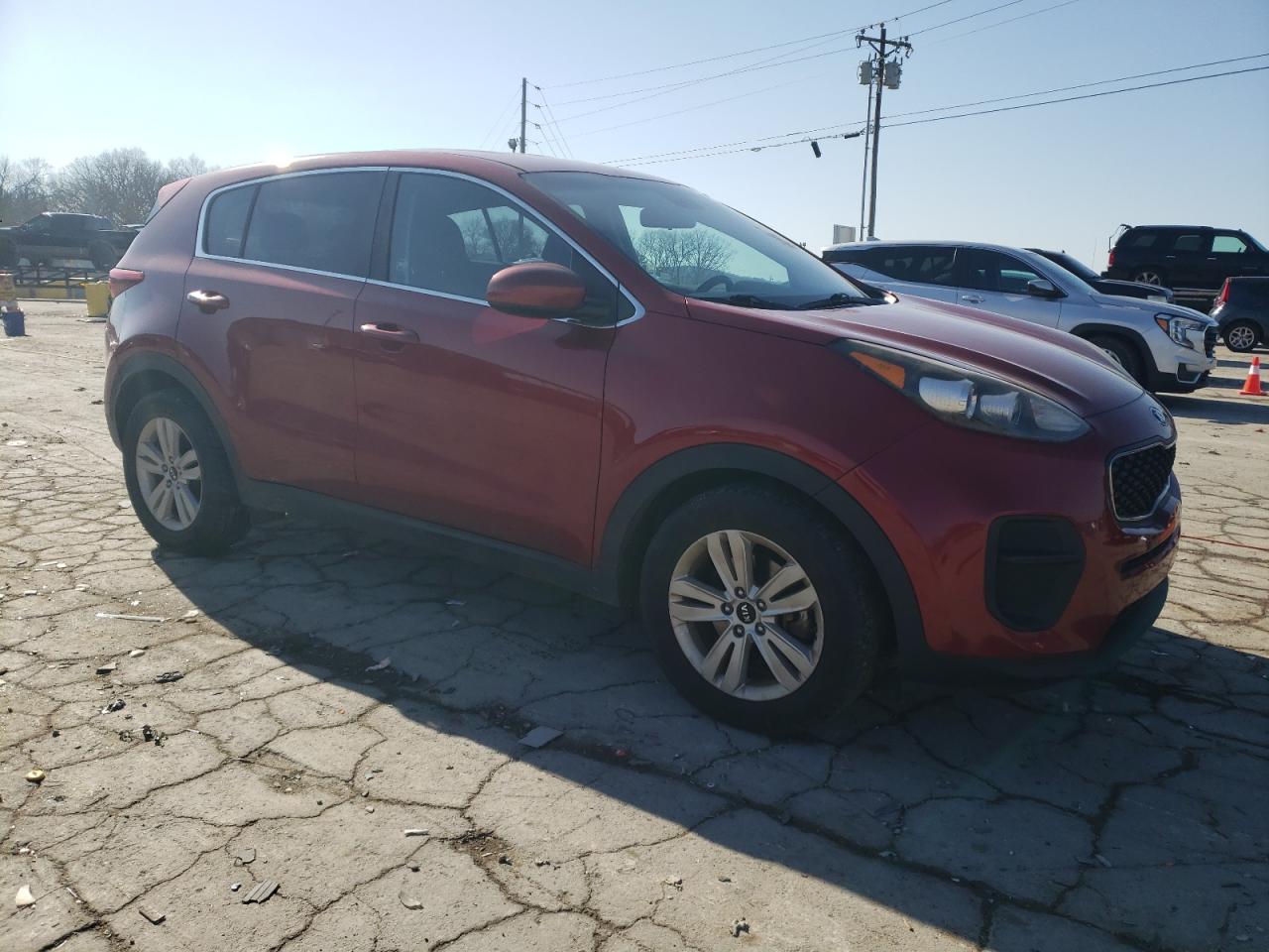 2018 KIA Sportage VIN KNDPM3AC4J7373838 Copart auction photo, mechanical damage thumbnail 4
