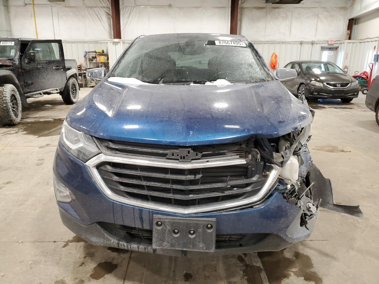 2019 Chevrolet Equinox VIN 2GNAXUEV5K6239105 Copart auction photo, front end damage thumbnail 5