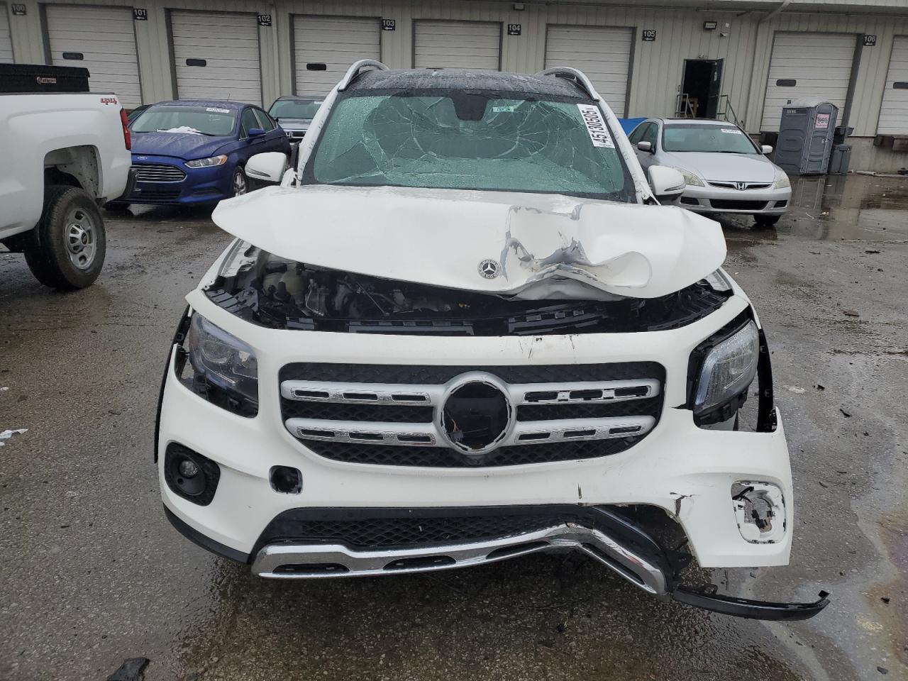 2020 Mercedes-Benz GLB VIN W1N4M4HB5LW051250 Copart auction photo, front end / side damage thumbnail 5