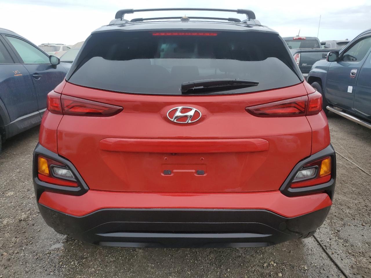 2020 Hyundai Kona VIN KM8K22AAXLU561675 Copart auction photo, water/flood damage thumbnail 6