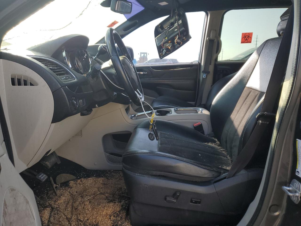 2019 Dodge Caravan VIN 2C4RDGCG9KR599003 Copart auction photo, all over damage thumbnail 7