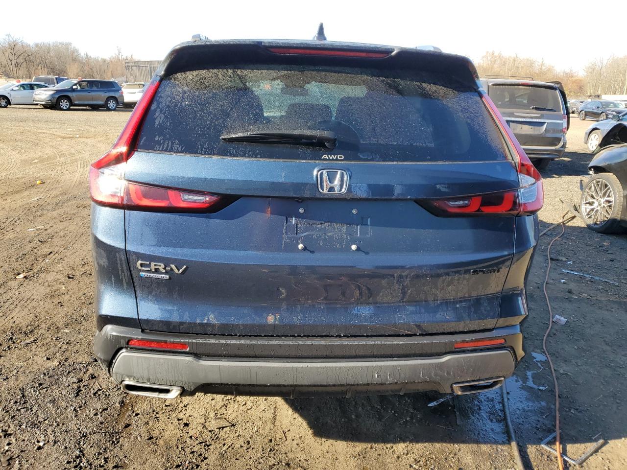 2023 Honda CR-V VIN 7FARS6H51PE025056 Copart auction photo, side damage thumbnail 6