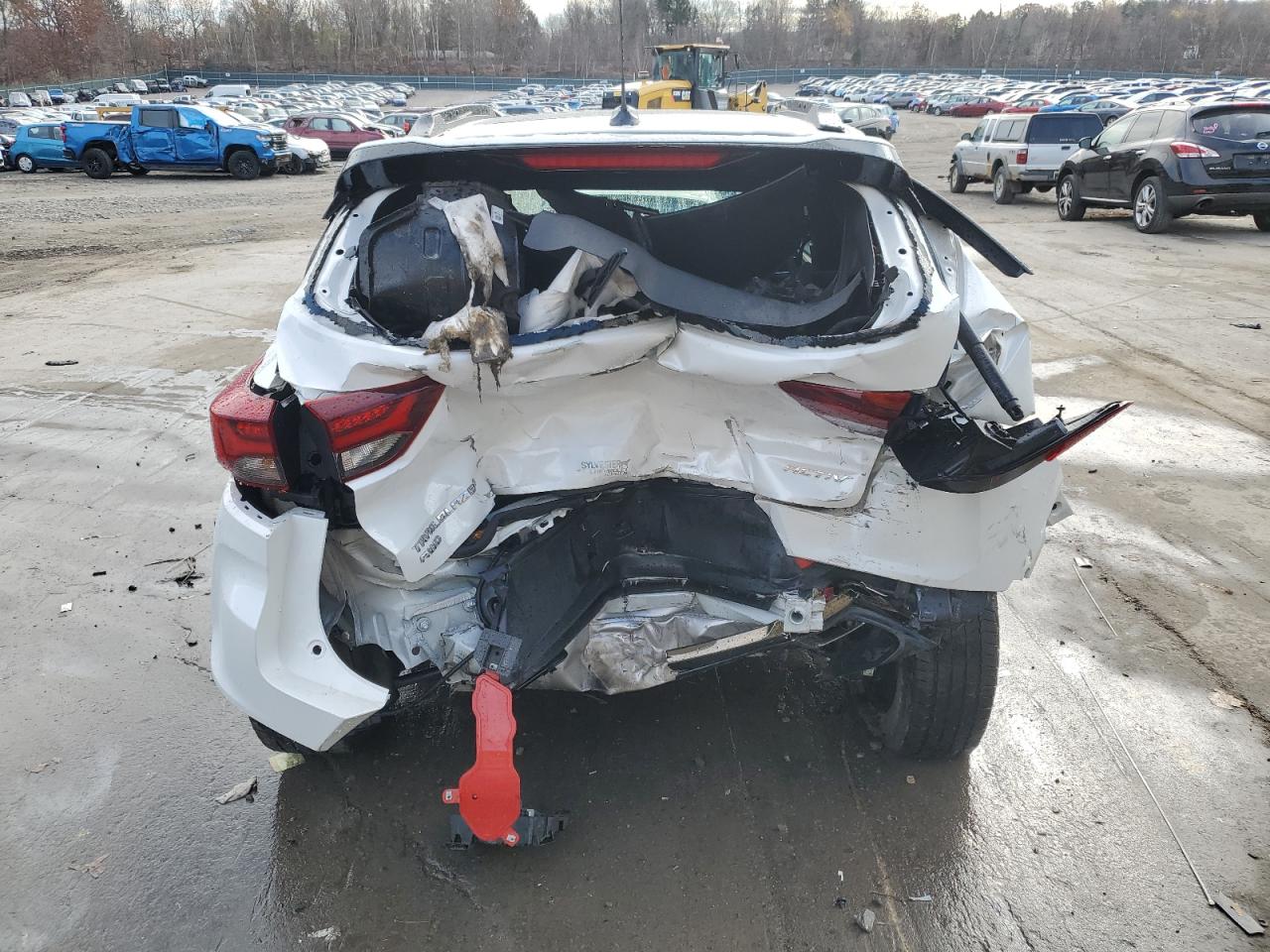 2023 Chevrolet TrailBlazer VIN KL79MSSL8PB200120 Copart auction photo, rear end / side damage thumbnail 6