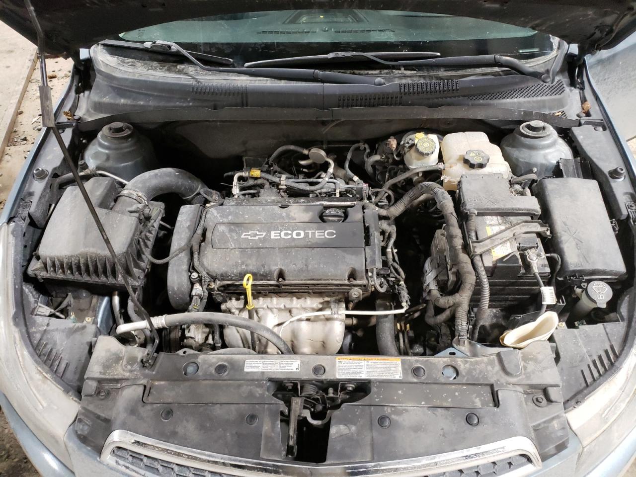 2012 Chevrolet Cruze VIN 1G1PC5SH1C7265133 Copart auction photo, rear end / front end damage thumbnail 11