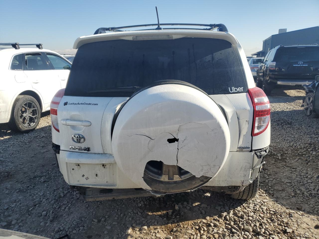 2011 Toyota RAV 4 VIN 2T3RK4DV5BW055069 Copart auction photo, front end / rear end damage thumbnail 6
