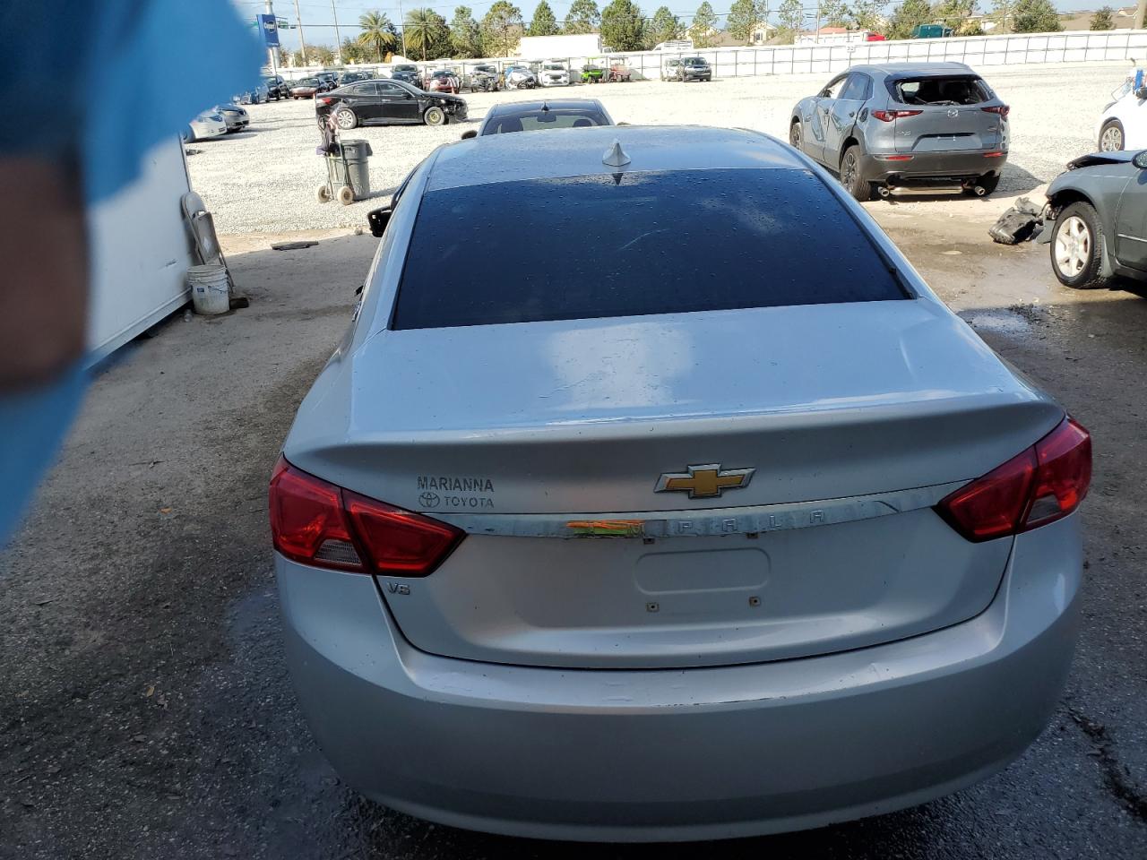 2018 Chevrolet Impala VIN 2G1105S30J9114573 Copart auction photo, side damage thumbnail 6