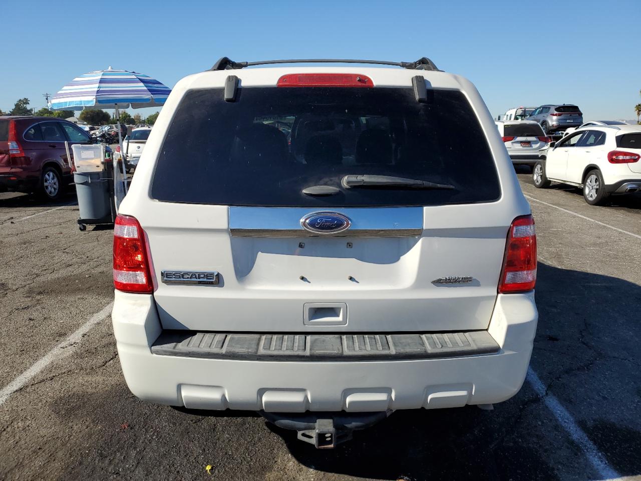 2011 Ford Escape VIN 1FMCU9E72BKB67409 Copart auction photo, front end / minor dent/scratches damage thumbnail 6