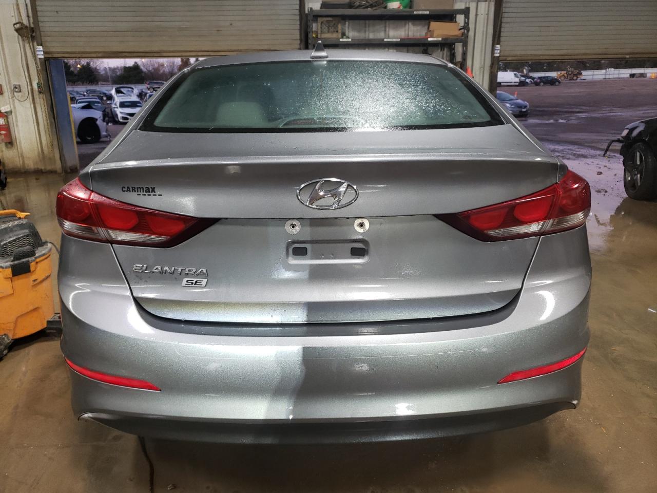 2017 Hyundai Elantra VIN KMHD74LF6HU408586 Copart auction photo, front end / side damage thumbnail 6