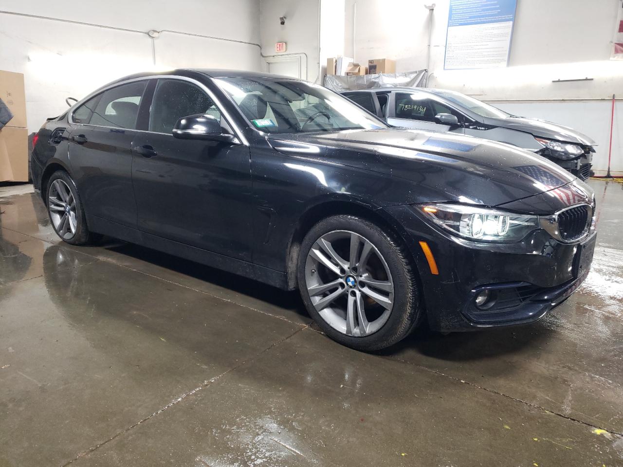 2018 BMW 4er VIN WBA4J3C56JBG91662 Copart auction photo, rear end damage thumbnail 4
