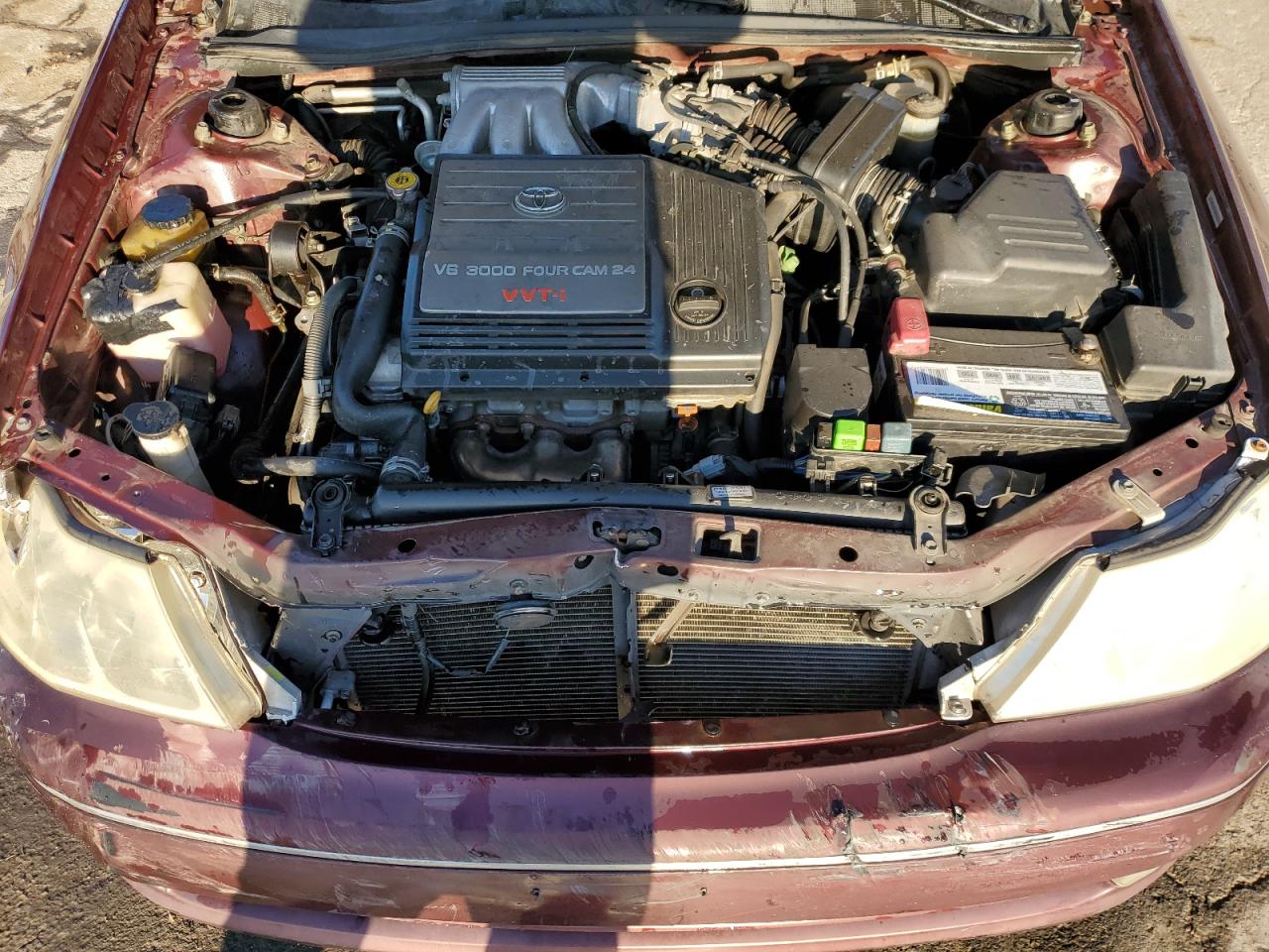 2003 Toyota Avalon VIN 4T1BF28B93U274024 Copart auction photo, front end damage thumbnail 11