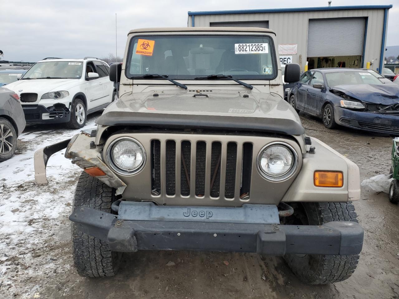 2005 Jeep Wrangler VIN 1J4FA39SX5P352685 Copart auction photo, undercarriage / side damage thumbnail 5