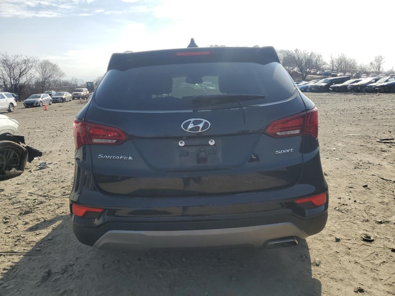 2017 Hyundai Santa Fe VIN 5NMZU3LB7HH040811 Copart auction photo, minor dent/scratches damage thumbnail 6